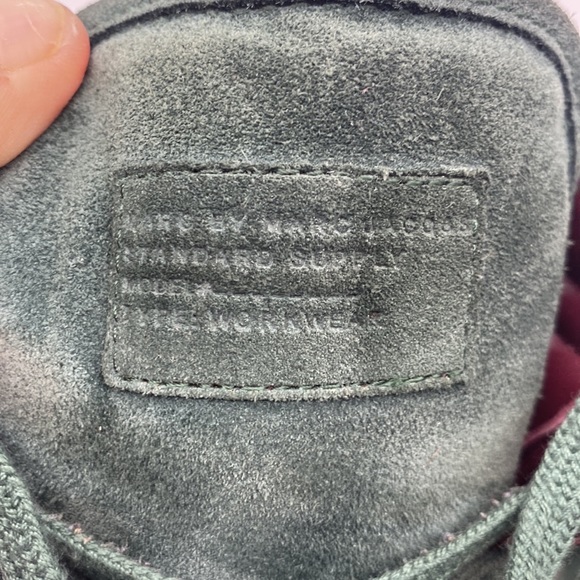 MARC BY MARC JACOBS DARK GREEN HIGHTOP SNEAKERS SZ 38 - Picture 5 of 5